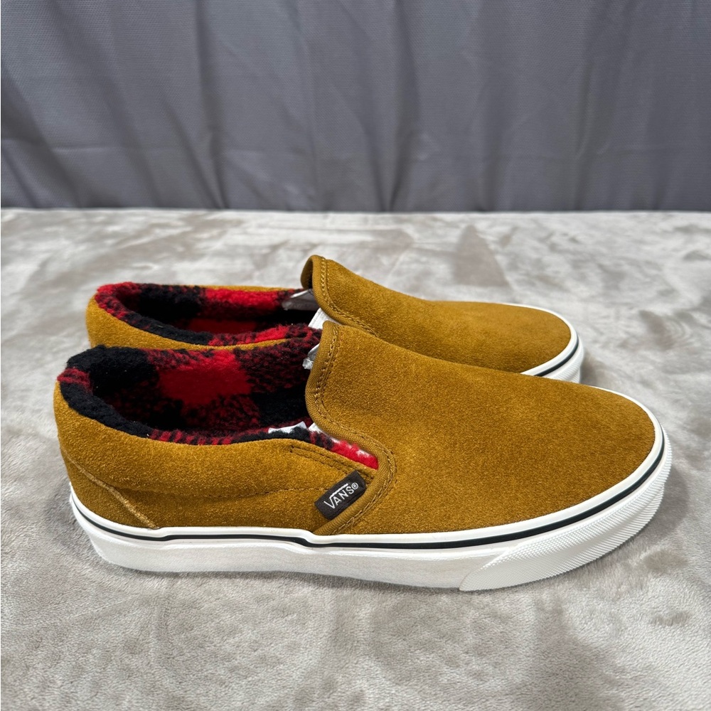 Vans Tan Slip-On Sneakers - Picture 7 of 13